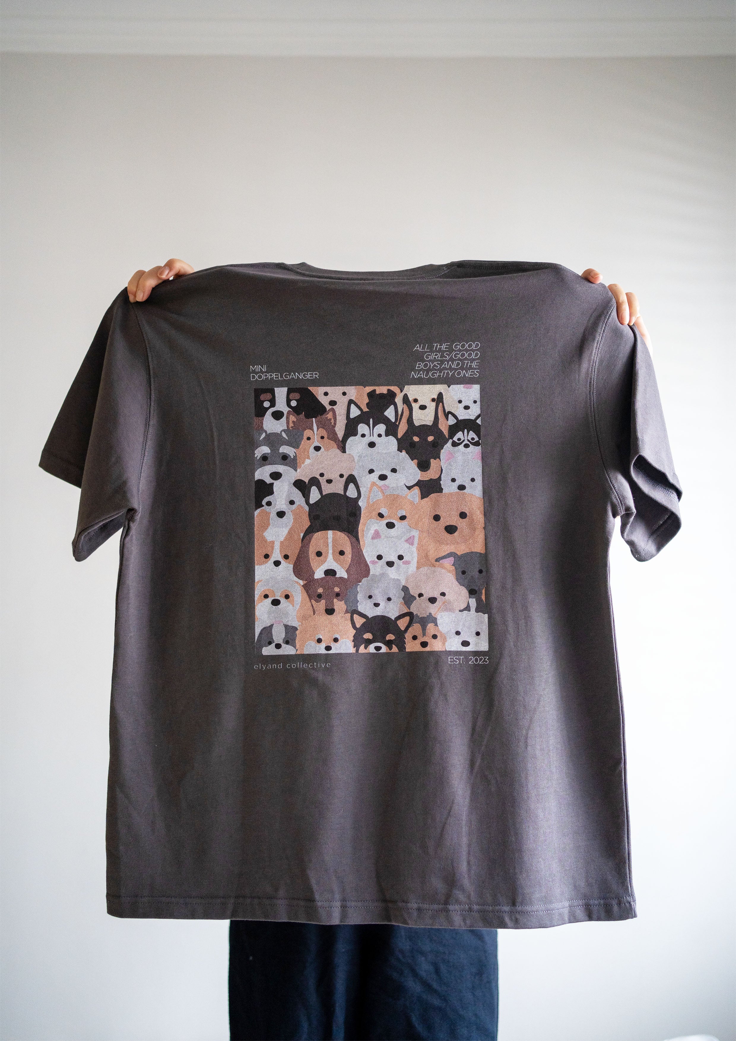 Dog Hair, Don't Care Tee (Grey)
