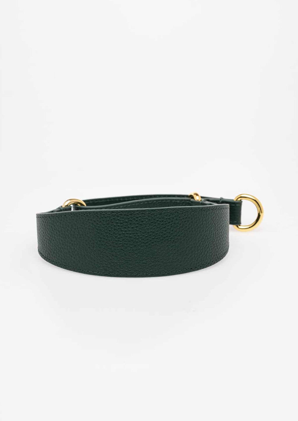 Dark Green Leather Martingale