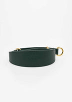 Dark Green Leather Martingale