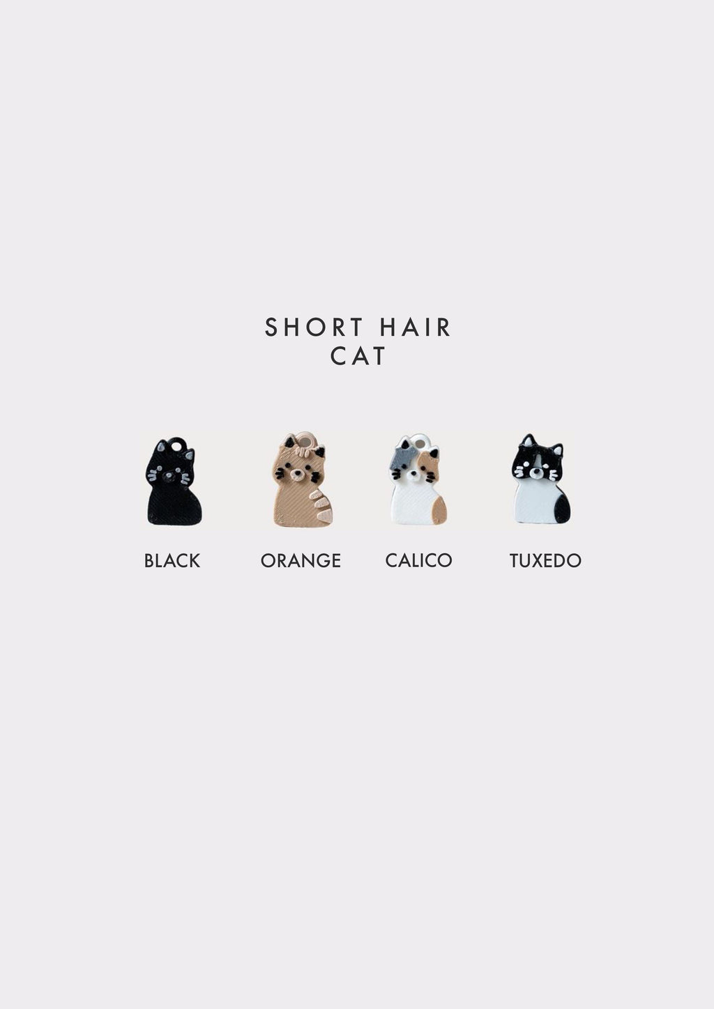 Short Hair Cat Prosopa Charm
