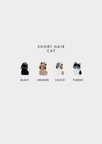 Short Hair Cat Prosopa Charm