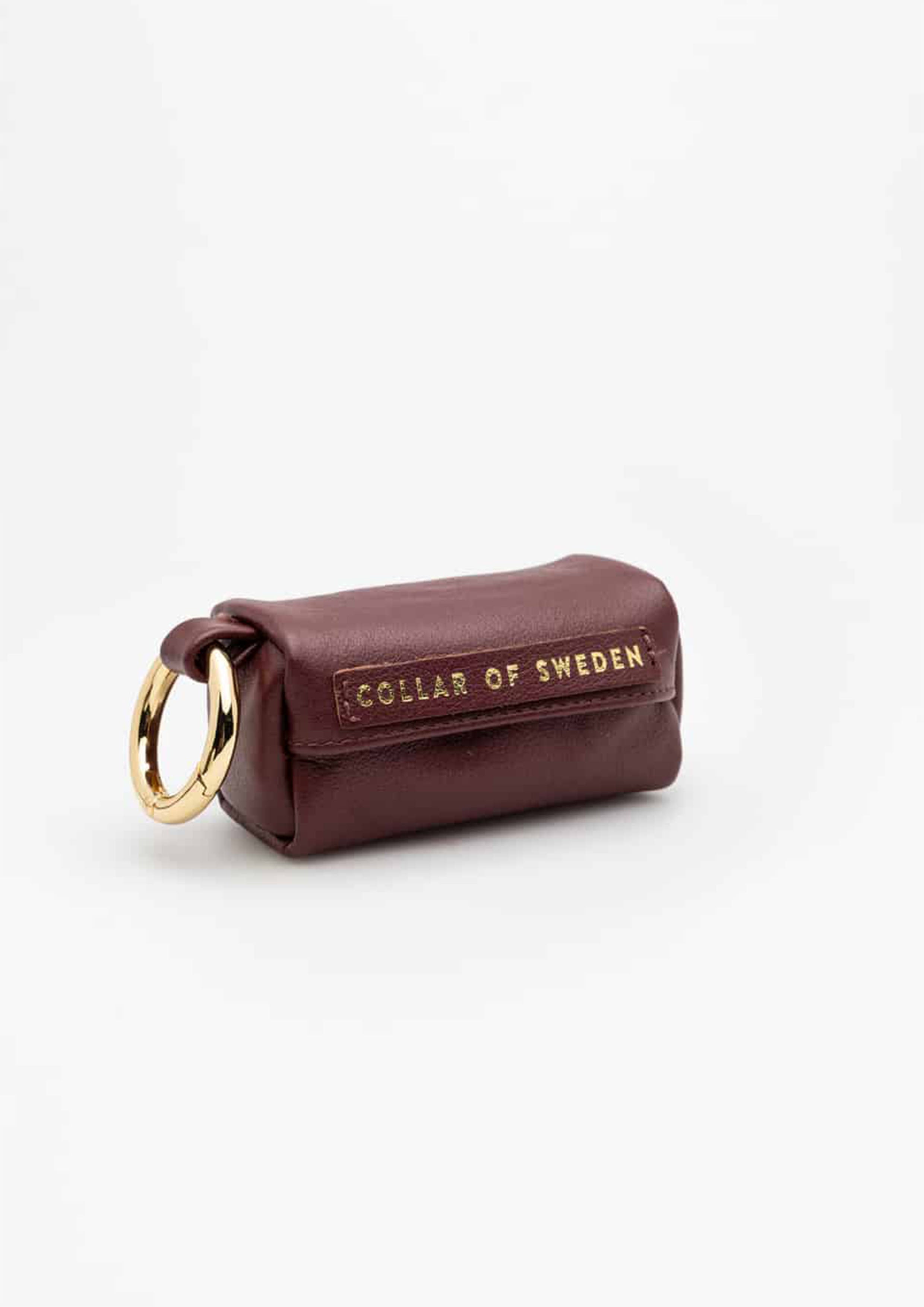Burgundy Poop Bag Holder