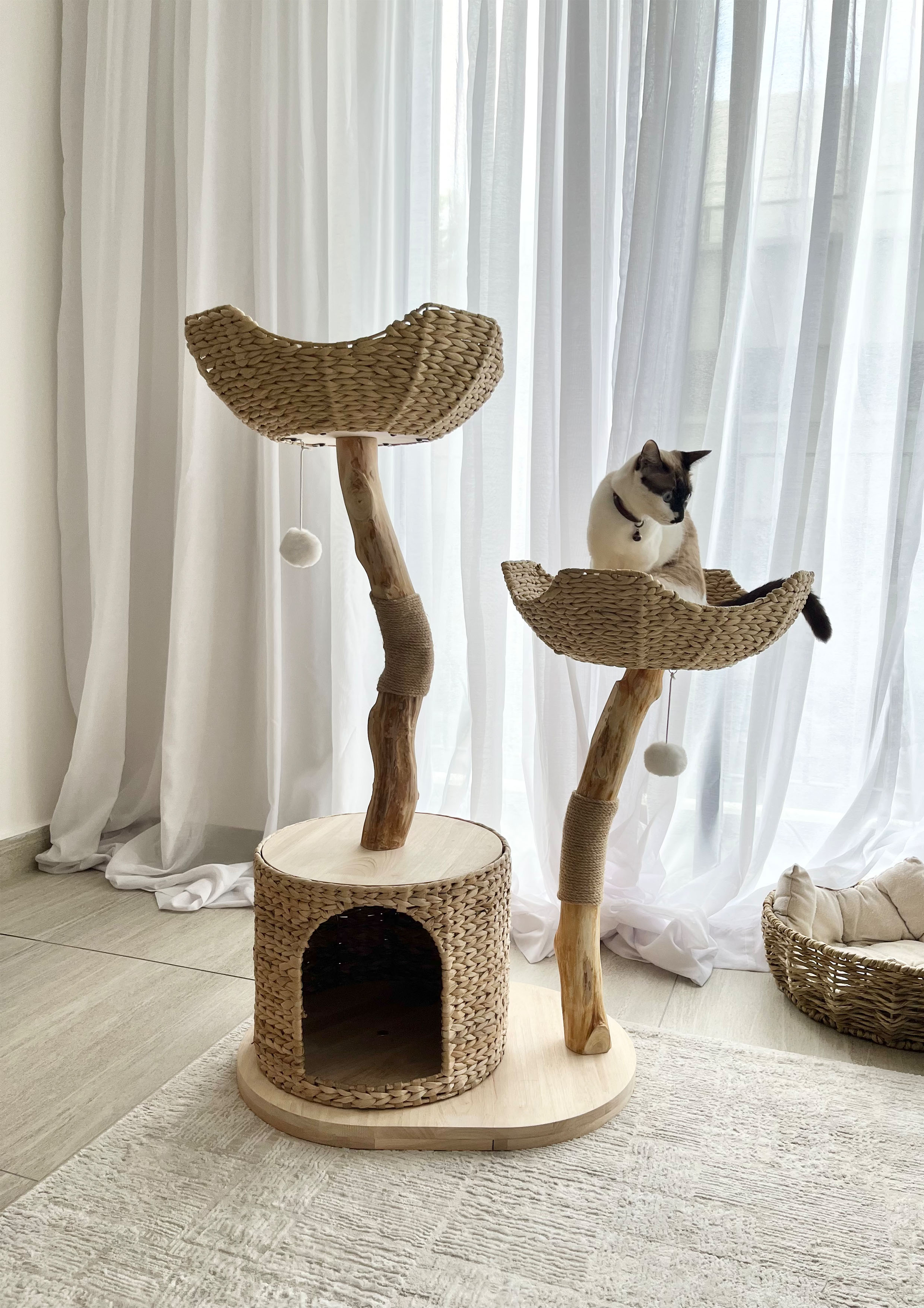 Litchi Nest Cat Tree