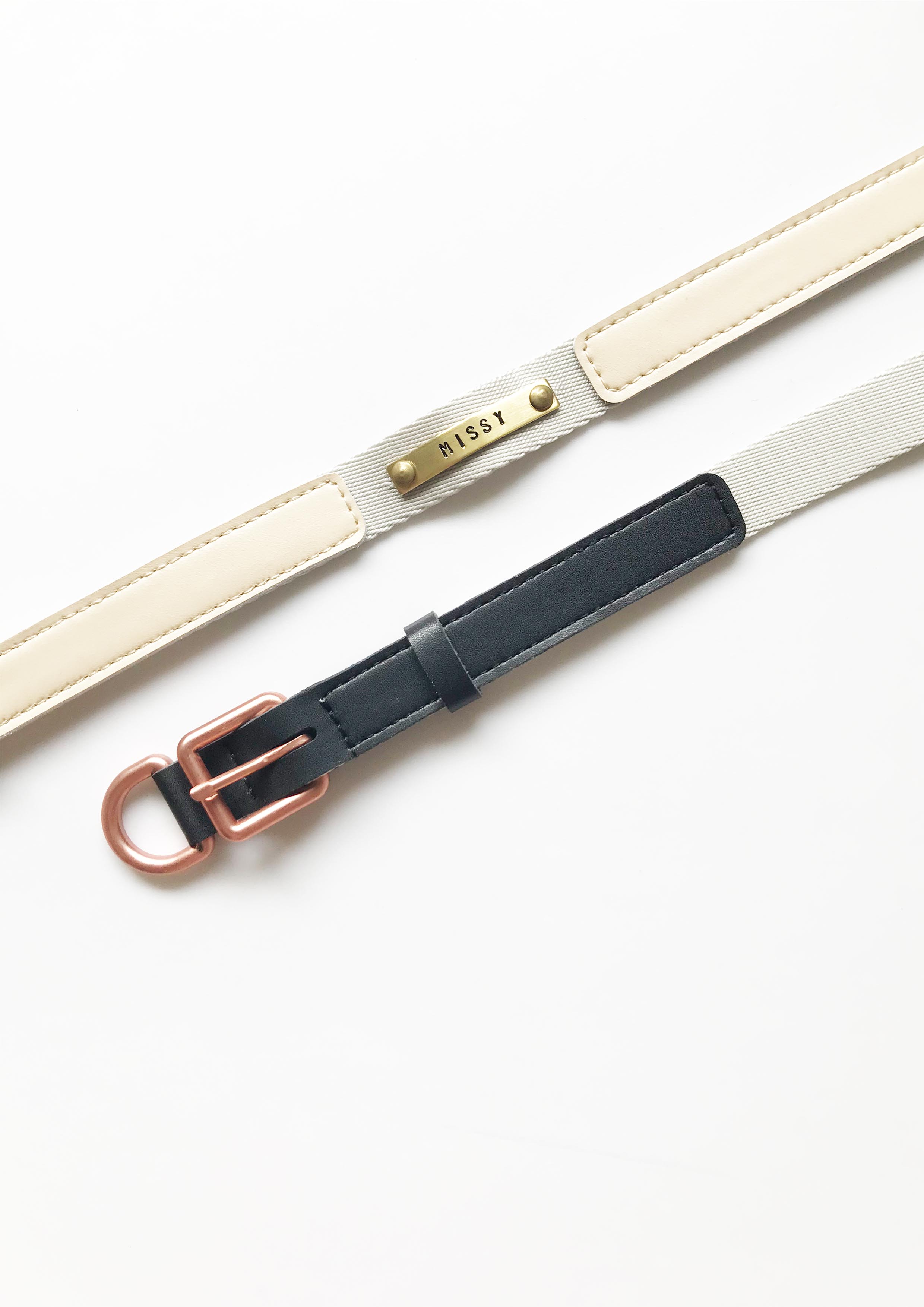 Nylon + Microfibre Custom Collar