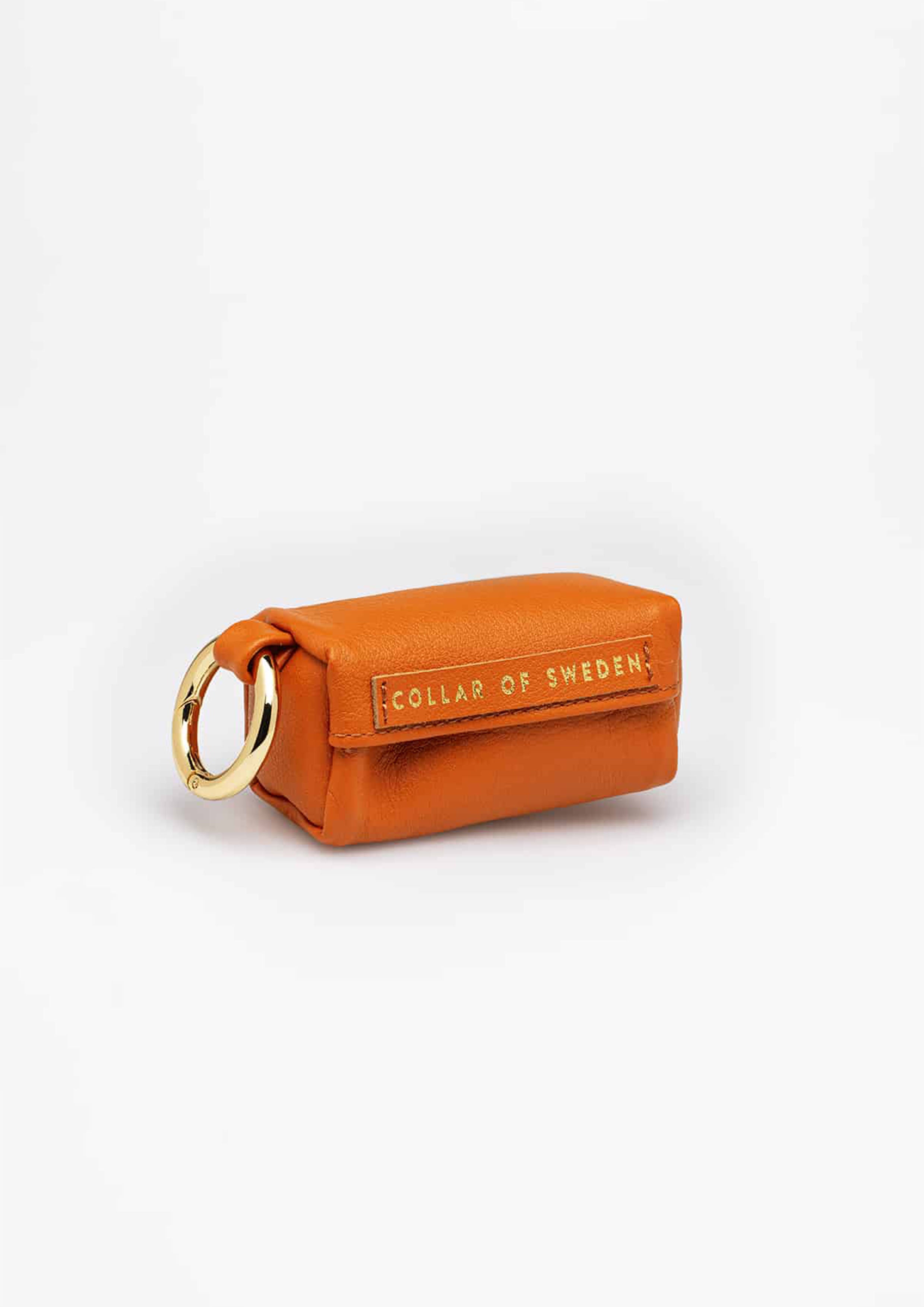 Cognac Poop Bag Holder