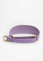 Violet Croco Leather Martingale