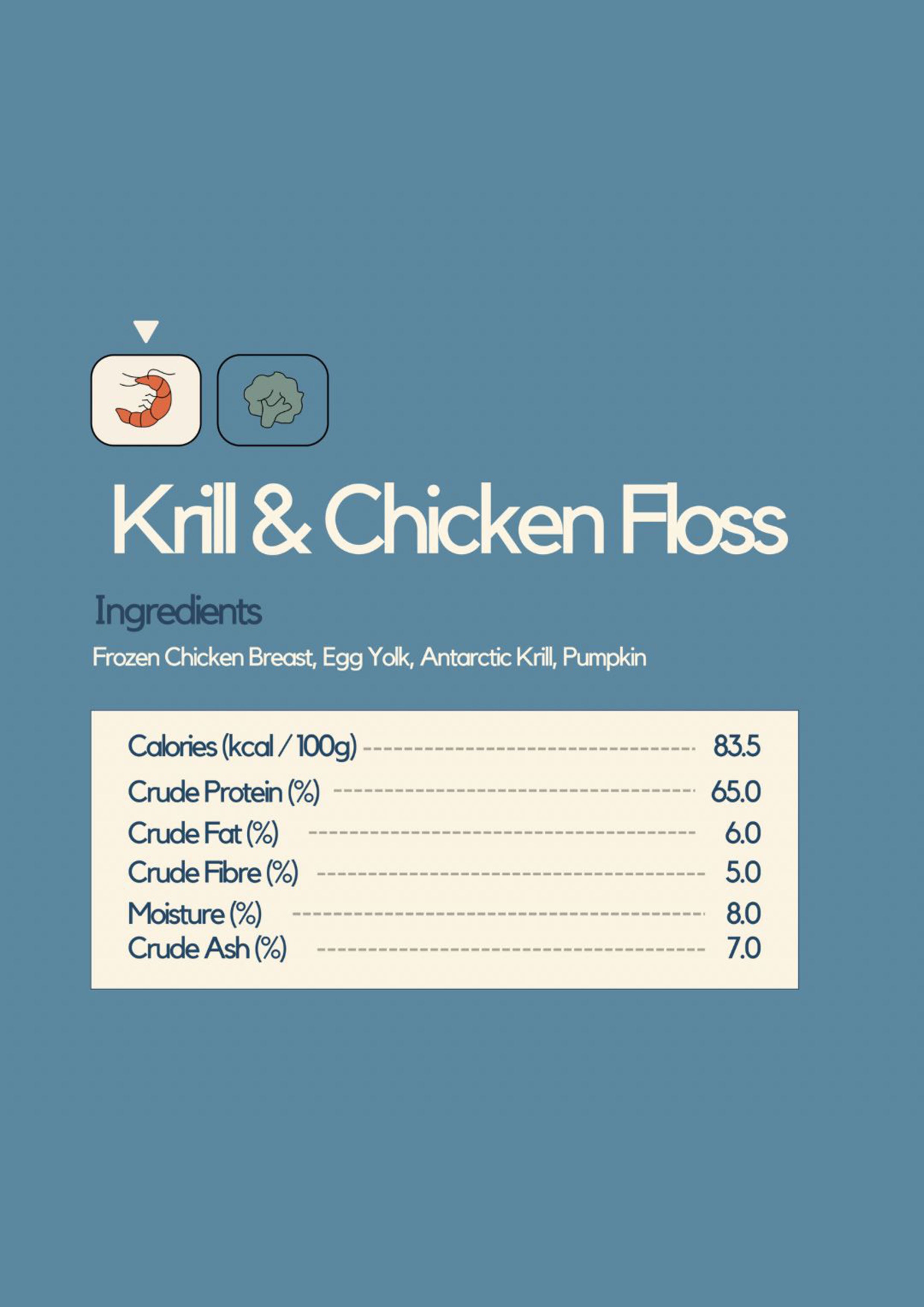 Food Topper (Krill & Chicken Floss)