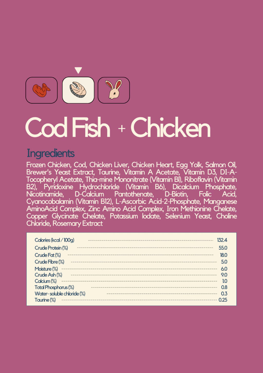 Freeze-dried Kibbles (Cod & Chicken)