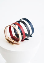 BUTTERO Leather Collar