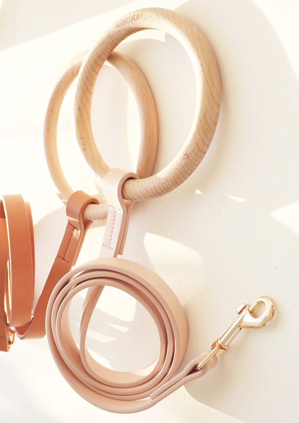 Arkika Beech Ring Microfiber Leash