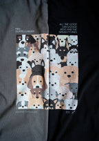 Dog Hair, Don't Care Tee (Black)