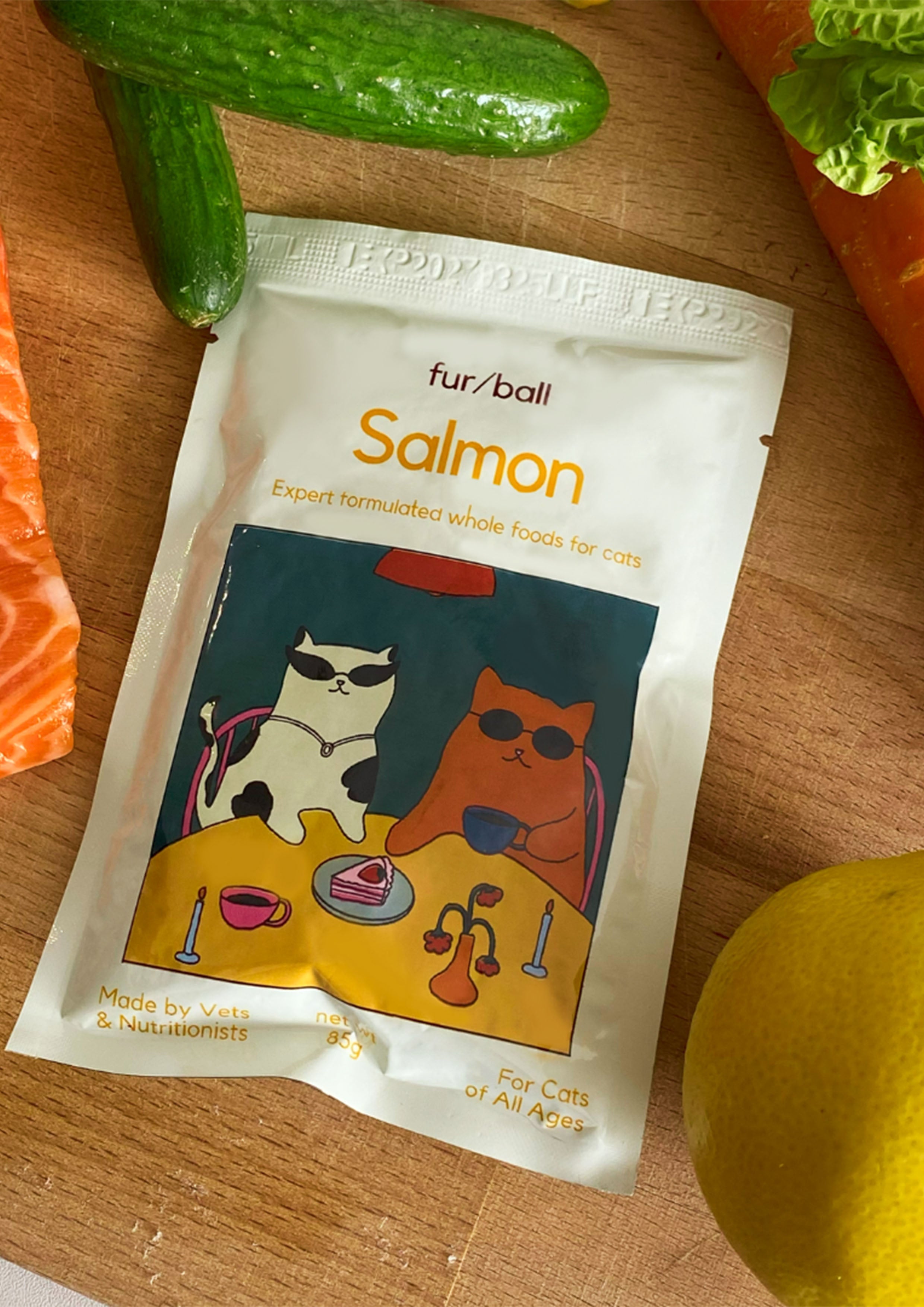 Salt-free Wet Food (Salmon)