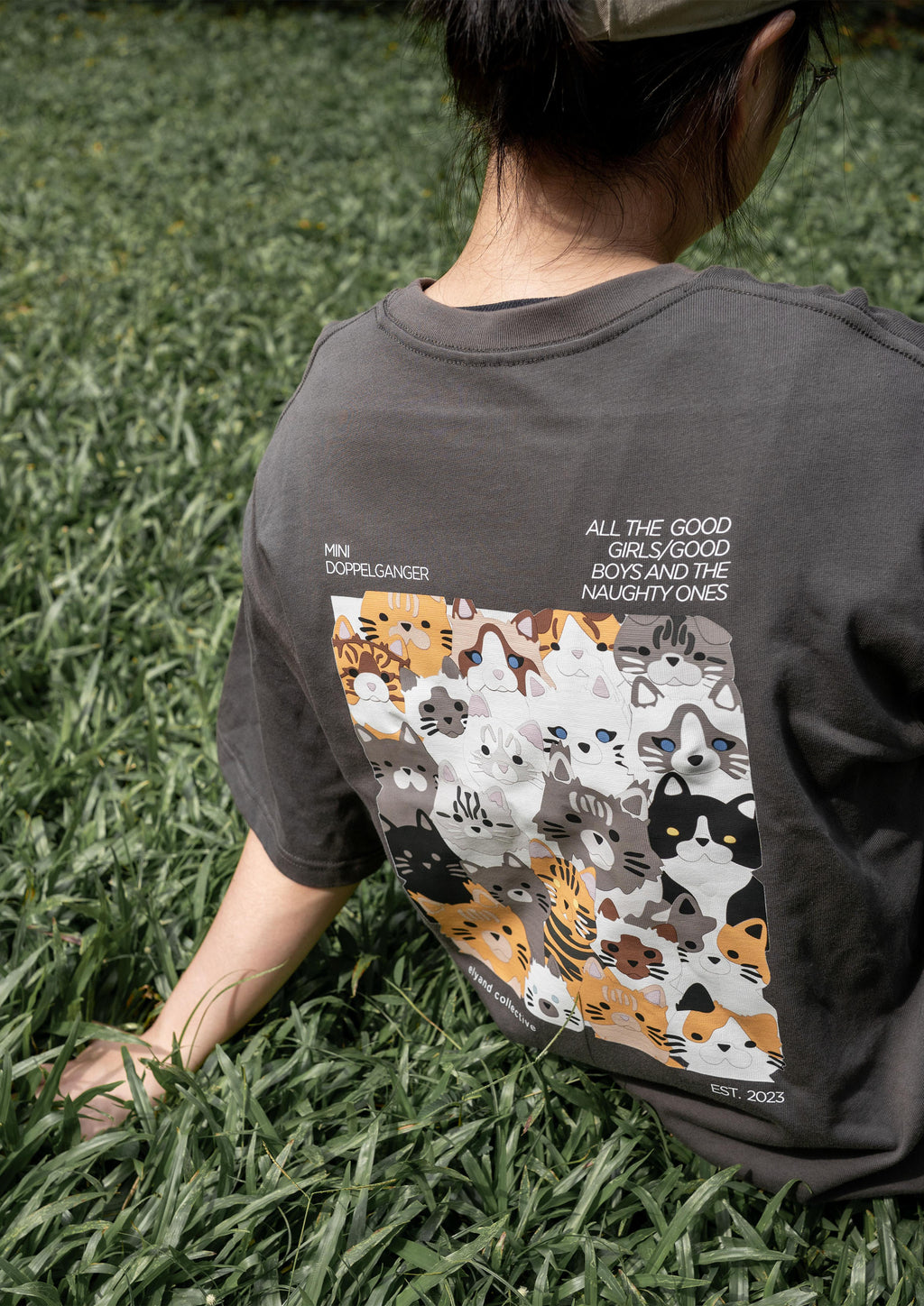 Cat Hair, Everywhere Tee (Brown)