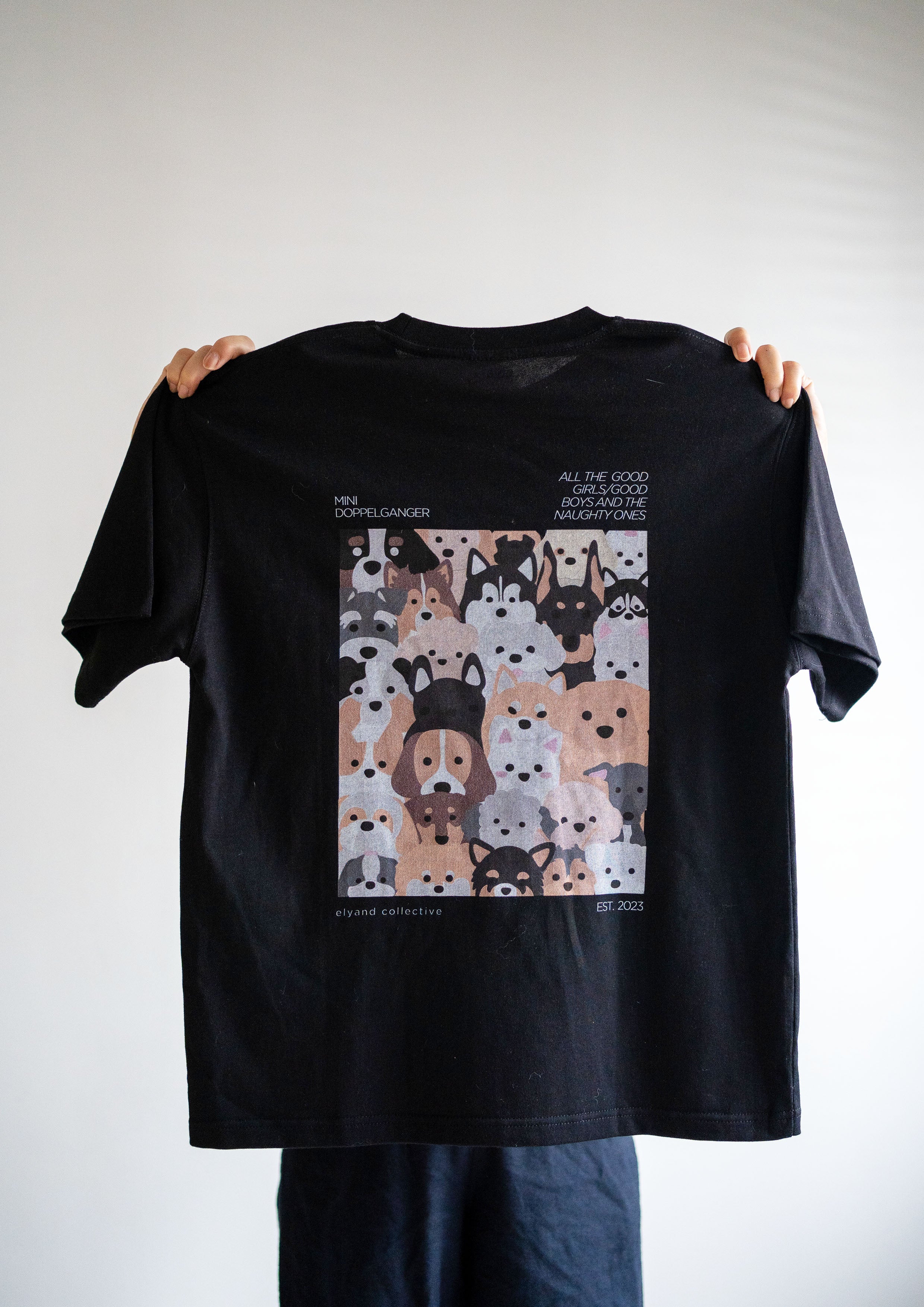 Dog Hair, Don't Care Tee (Black)