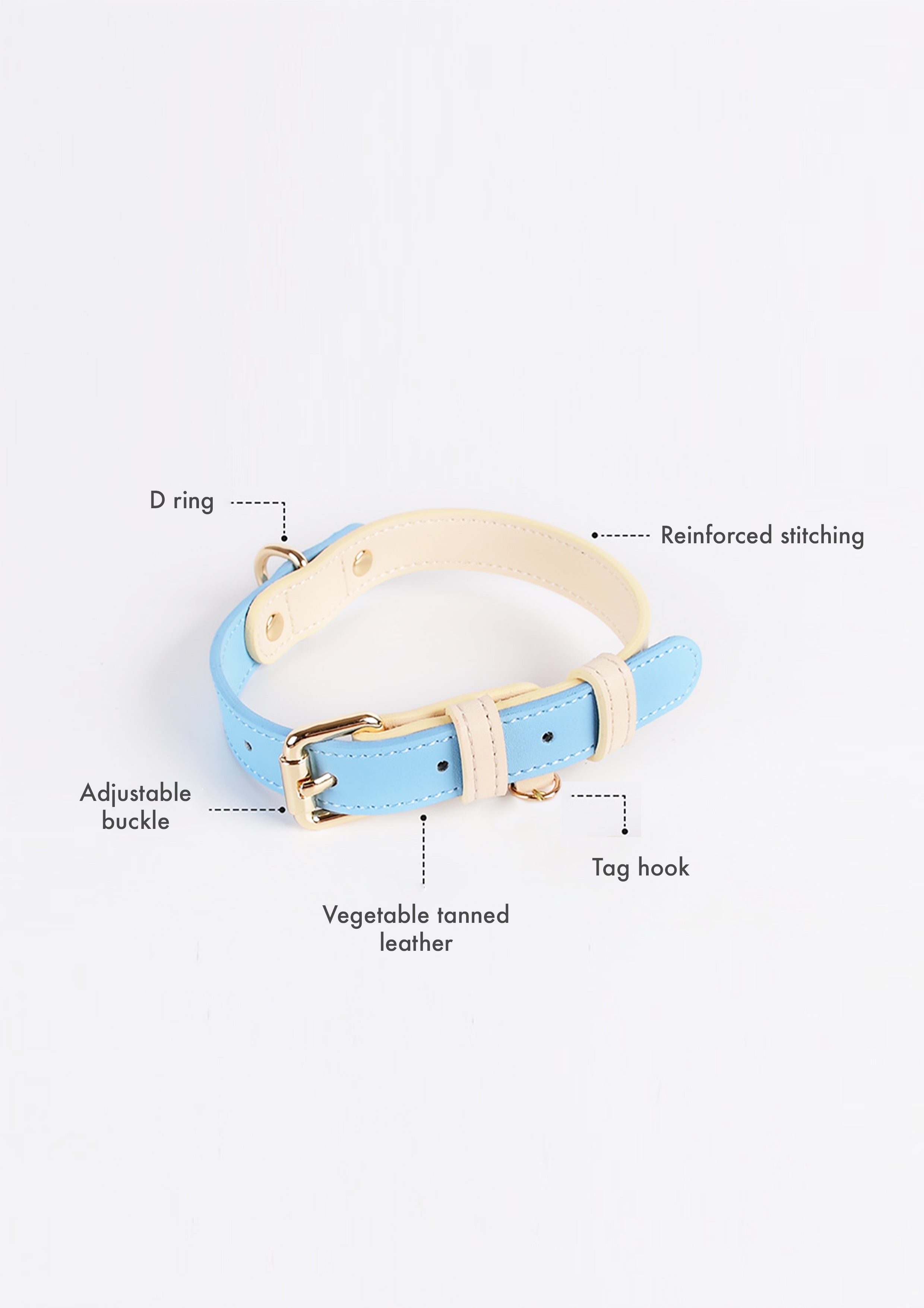 CURIO Collar & Leash Set (Lilac)
