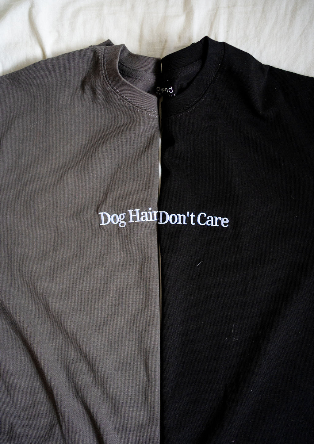 Dog Hair, Don't Care Tee (Black)
