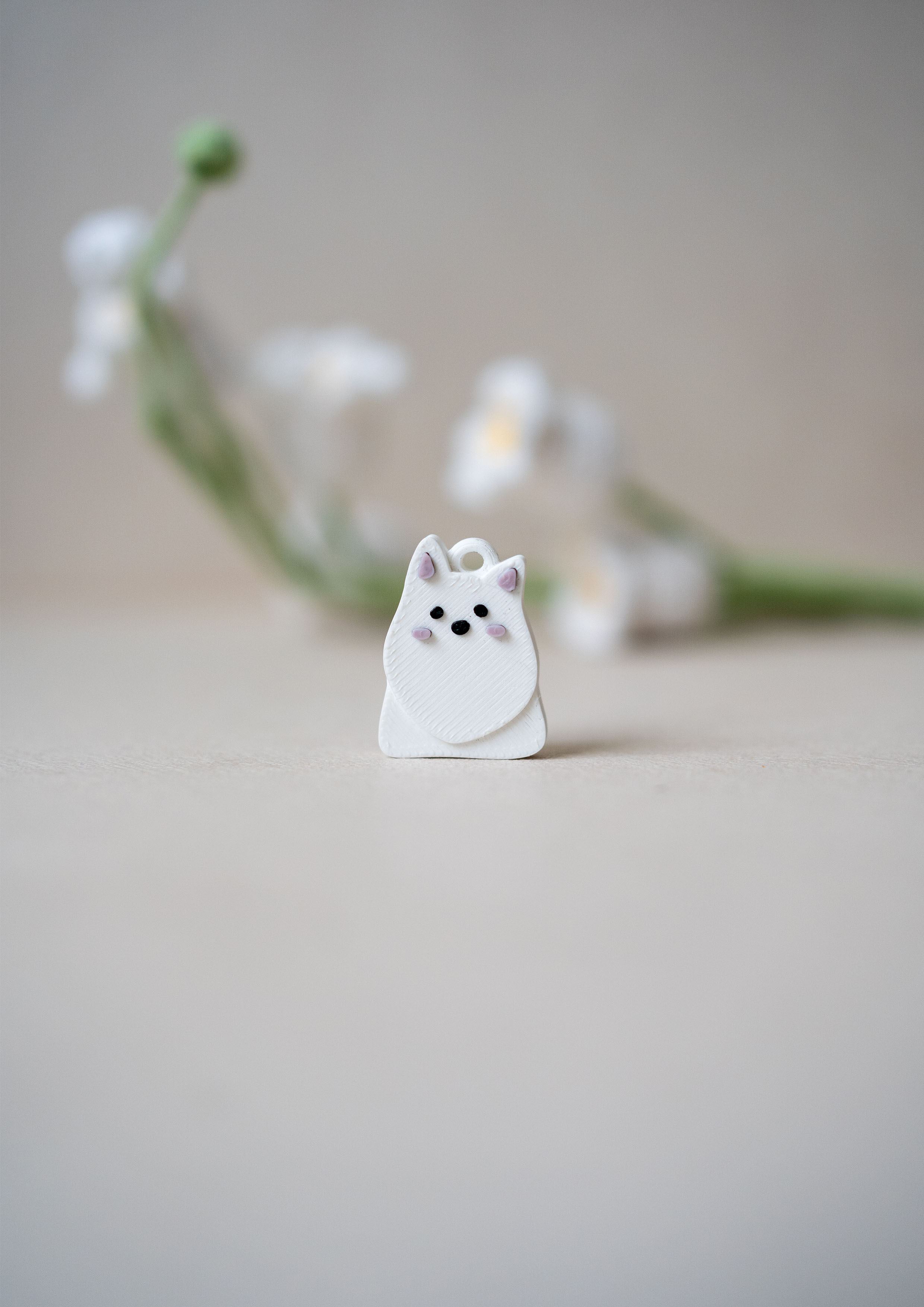 Japanese Spitz Prosopa Charm