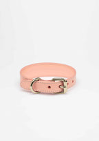 Apricot Thin Leather Collar