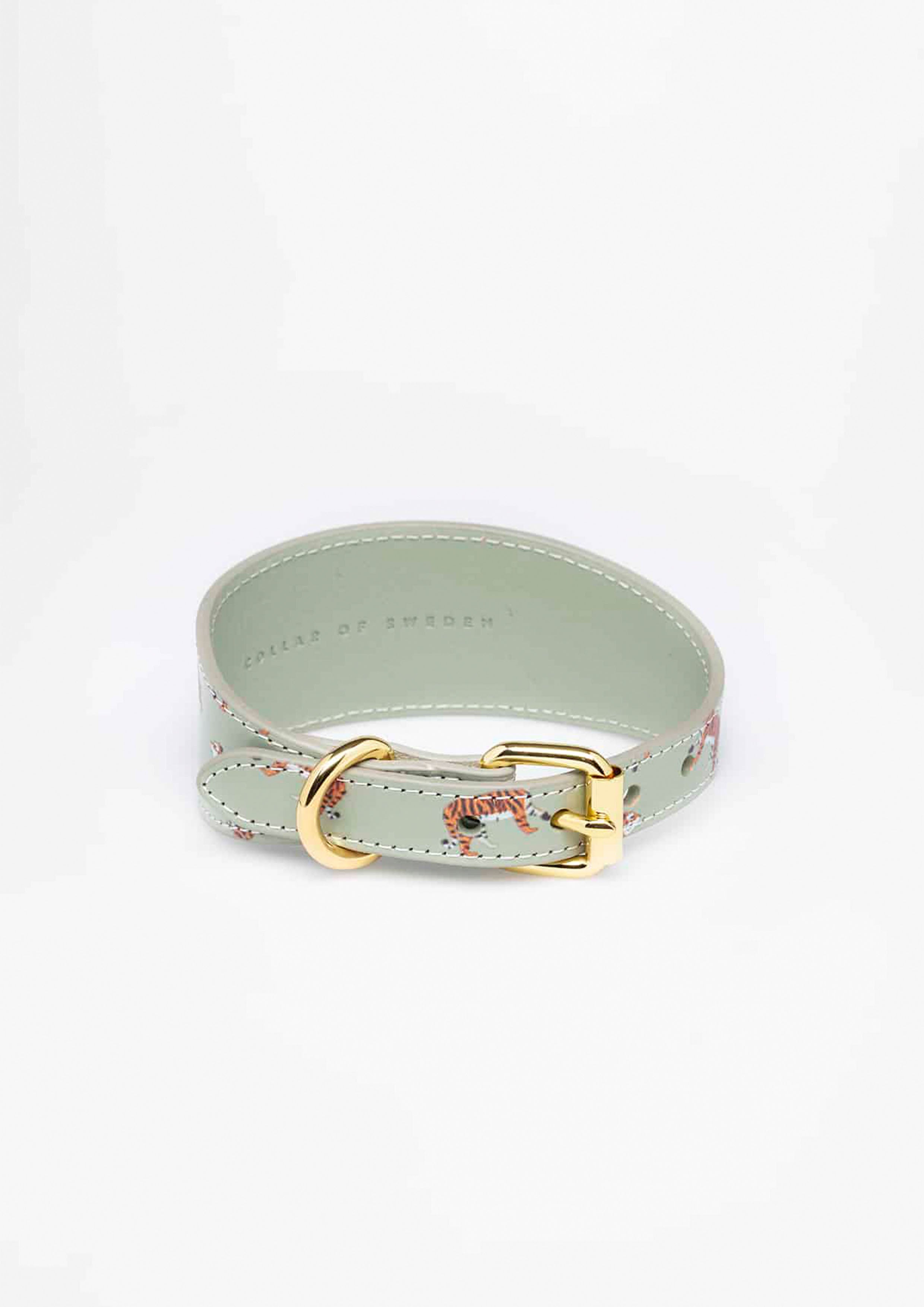 Tigers Wide Leather Collar