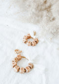KRANS Wooden Wreath Tag