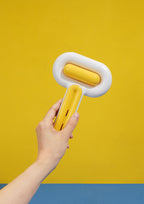 Oblong Comb with Fur Remover