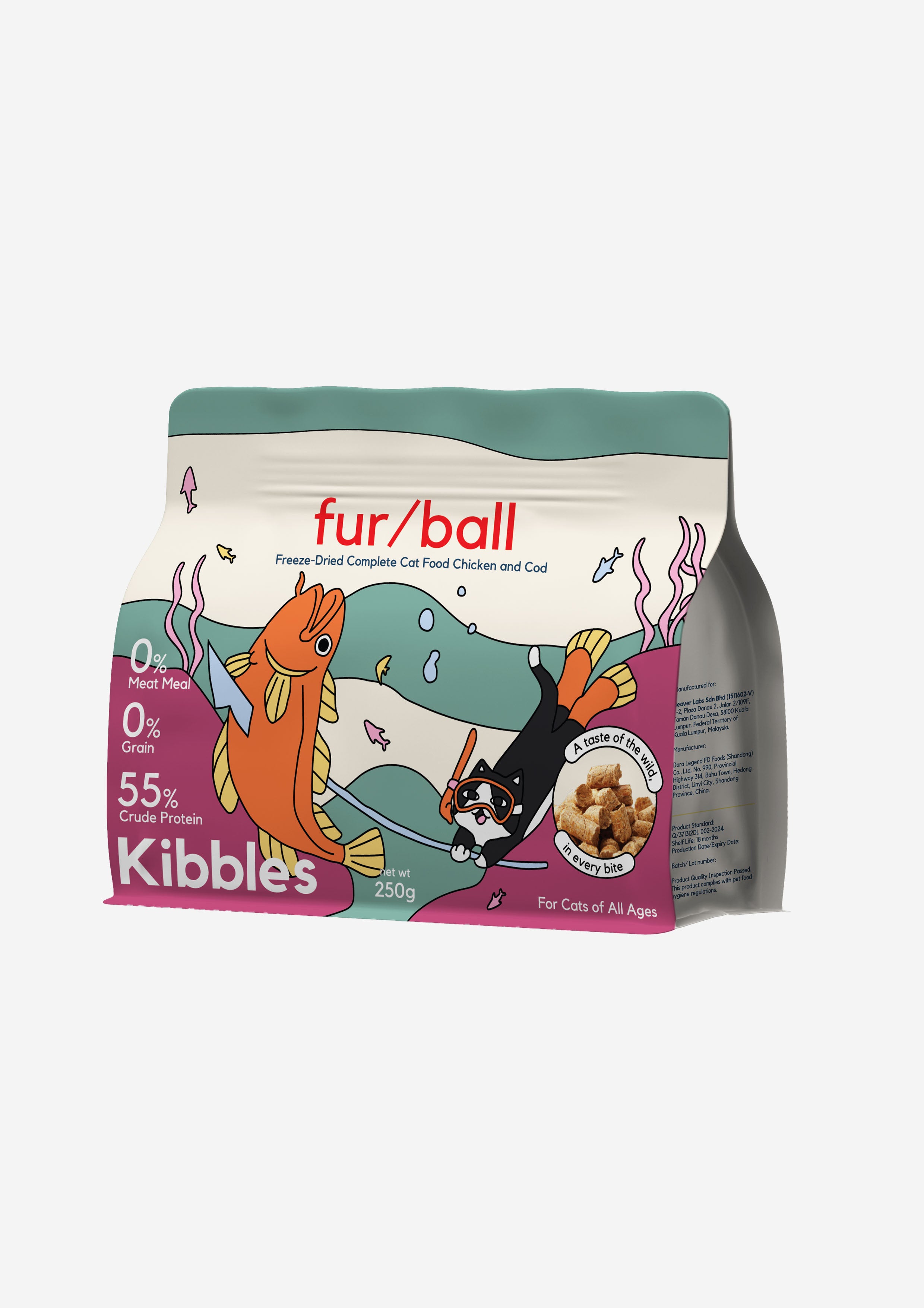 Freeze-dried Kibbles (Cod & Chicken)