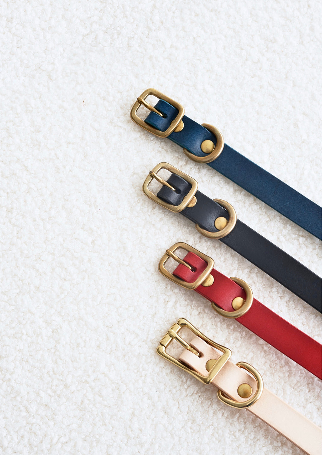 BUTTERO Leather Collar