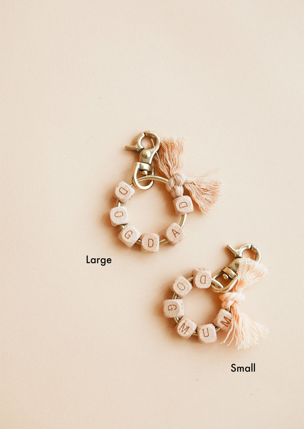 KRANS Wooden Wreath Tag