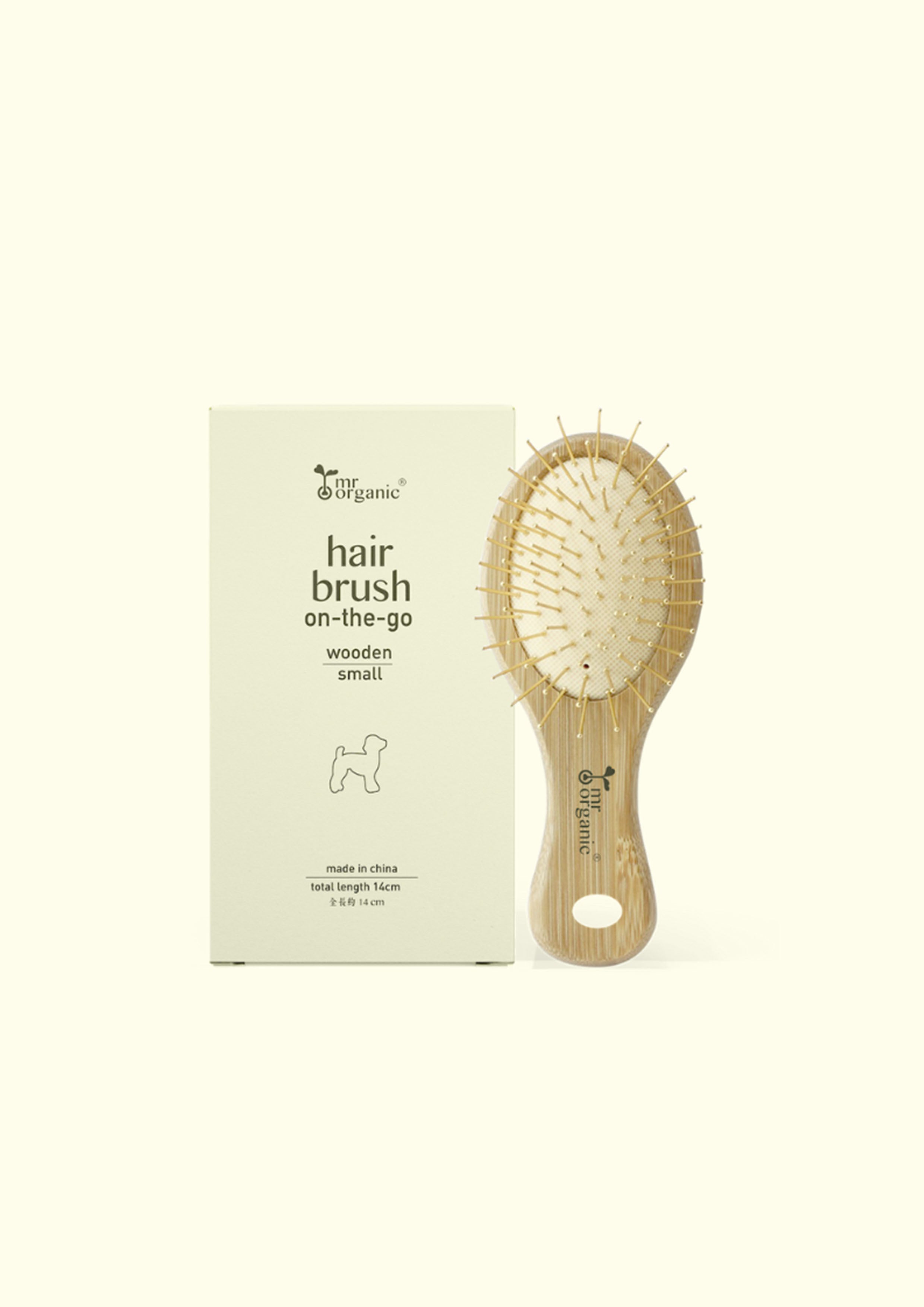 mrorganic Curvature Dog Hair Brush