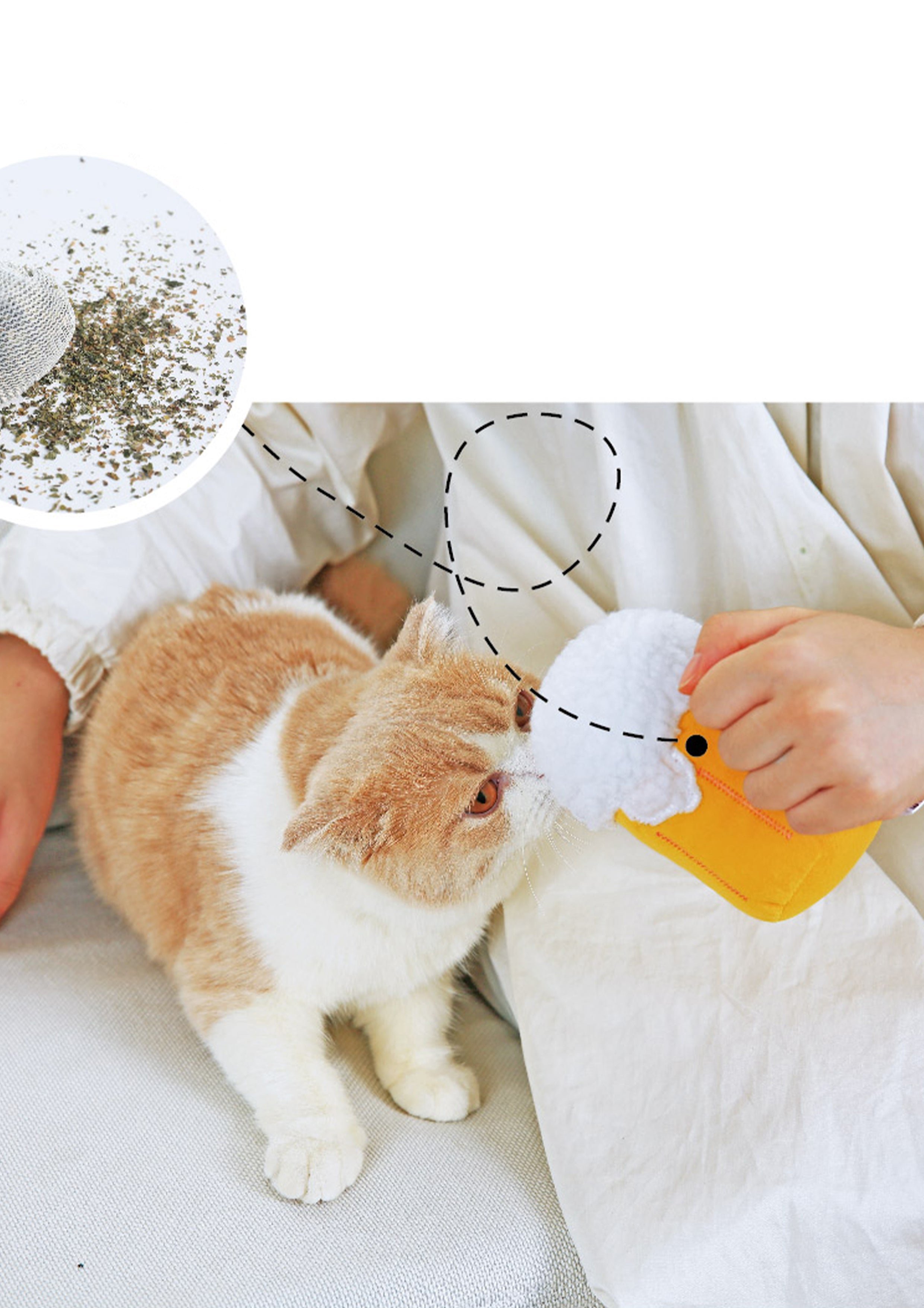 Beer Catnip Toy