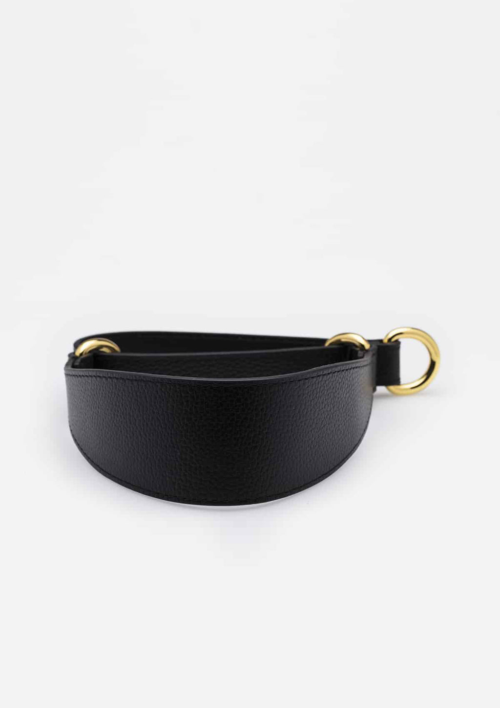Black Leather Martingale