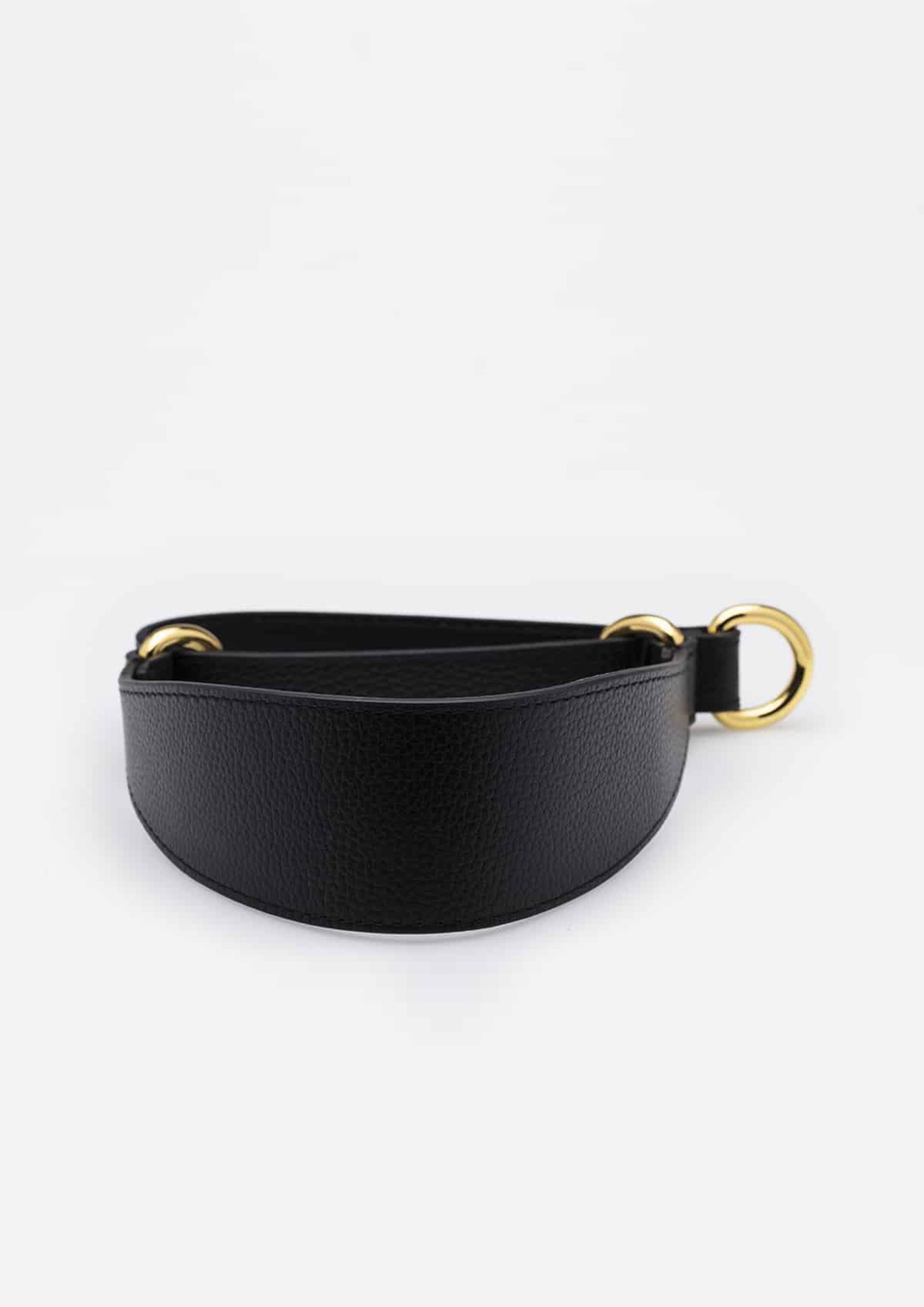 Black Leather Martingale