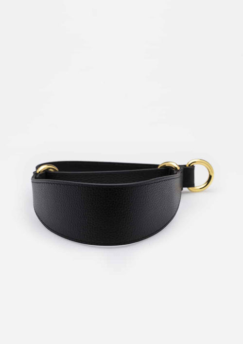 Black Leather Martingale