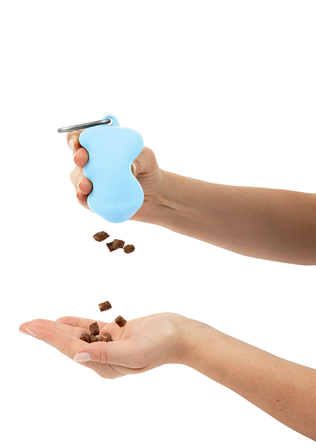 Silicone Dog Treat Dispenser (Sky Blue)
