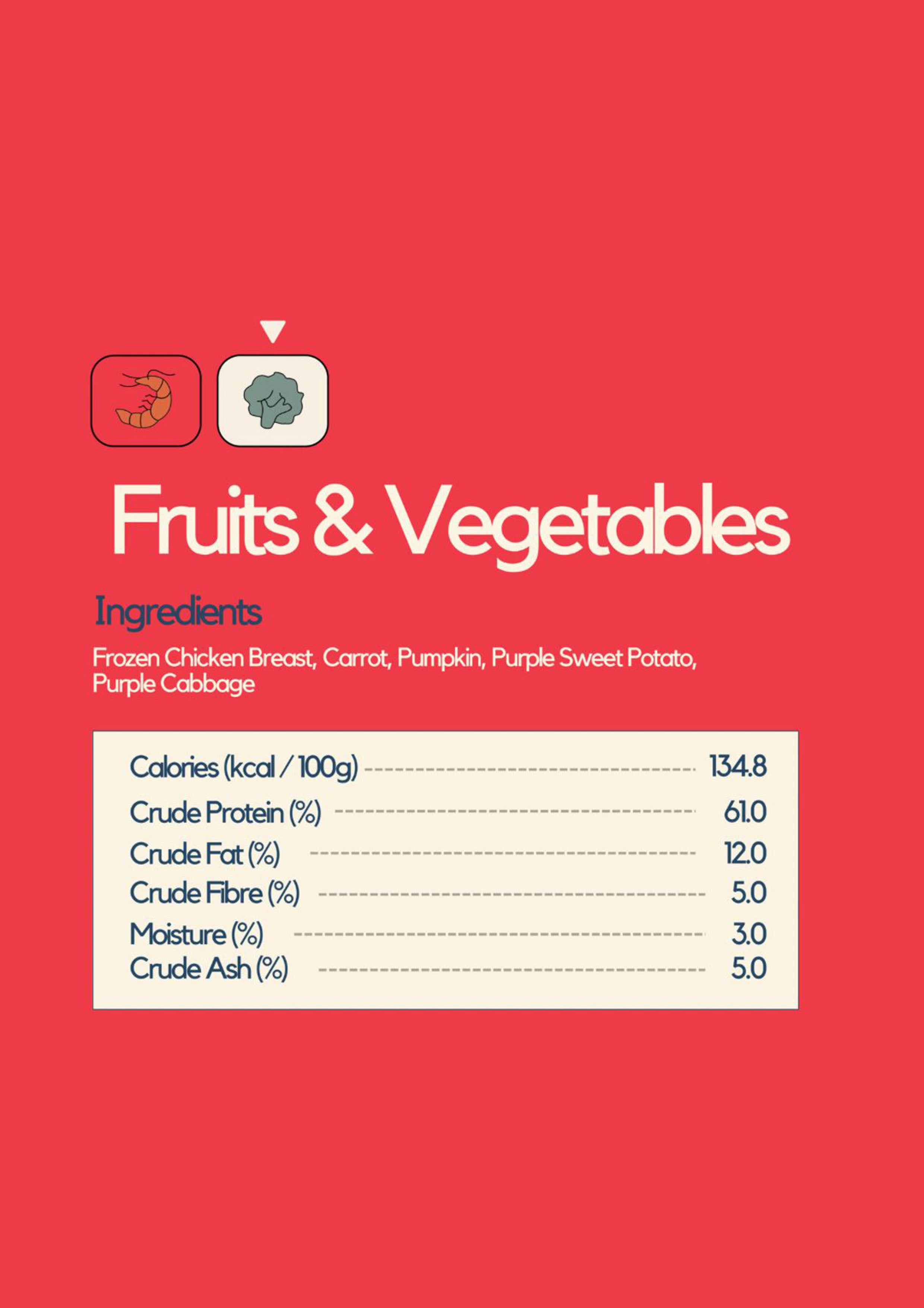 Food Topper (Fruits & Vegetables)